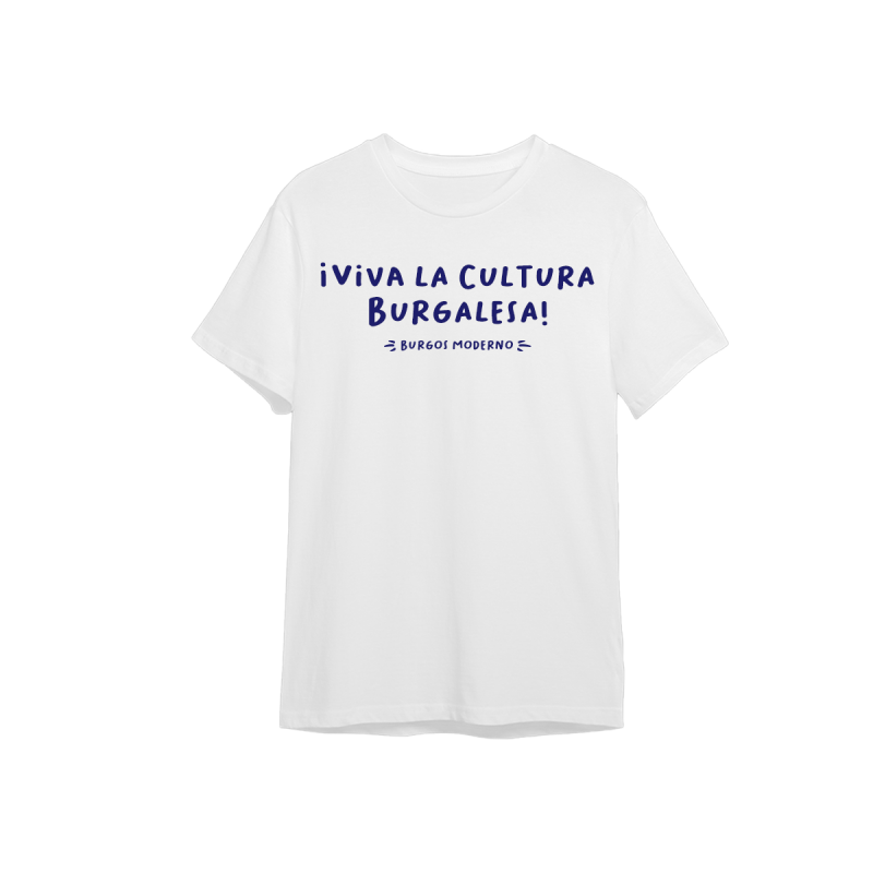 Viva la Cultura Burgalesa Camiseta de Burgos Moderno